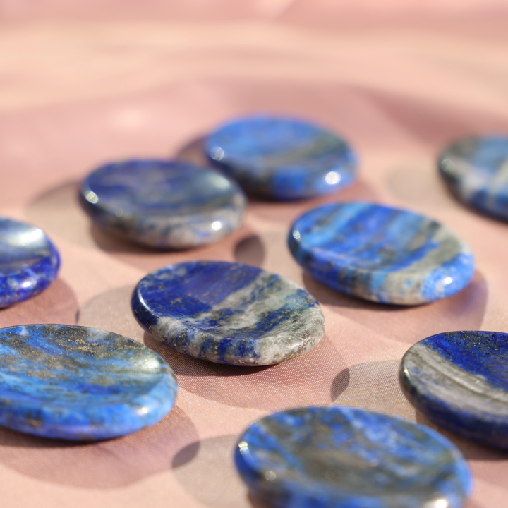 Lapis Lazuli Worry Stone - Enchantia Muse