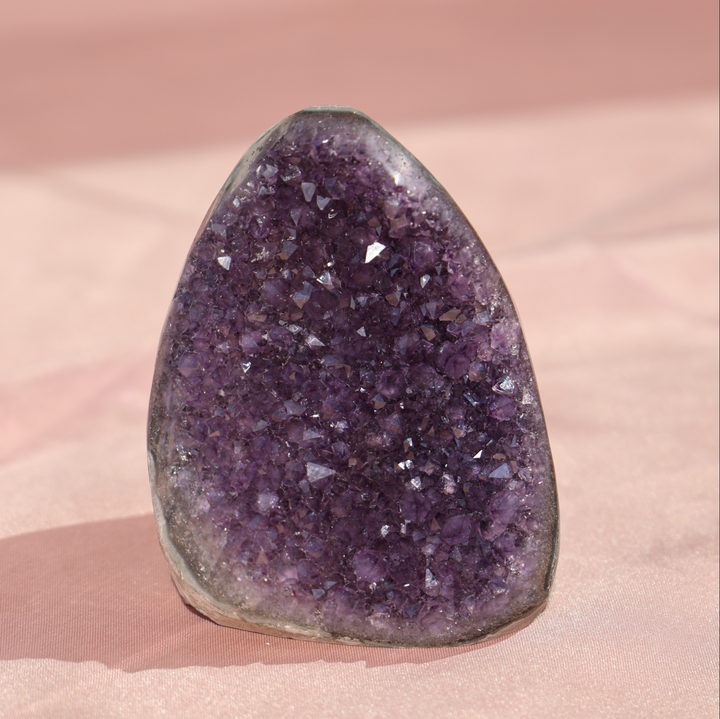 High Quality Uruguay Amethyst Cut Base - Enchantia Muse