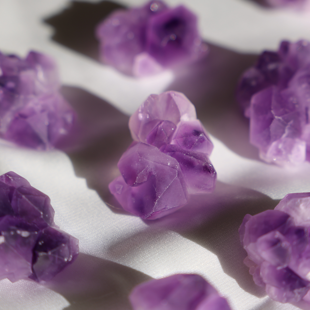 Amethyst Flower Mini Cluster - Enchantia Muse