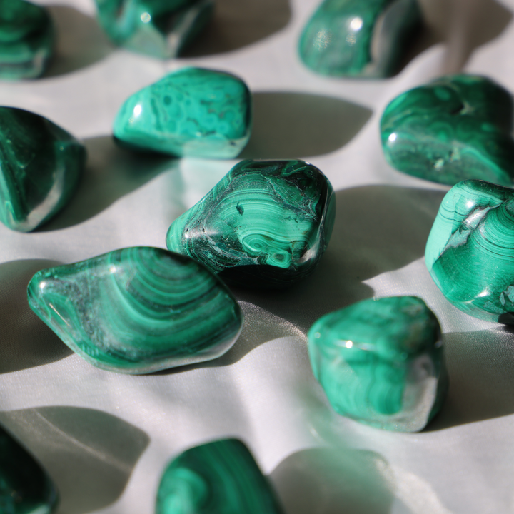 Malachite Tumble Stone - Enchantia Muse