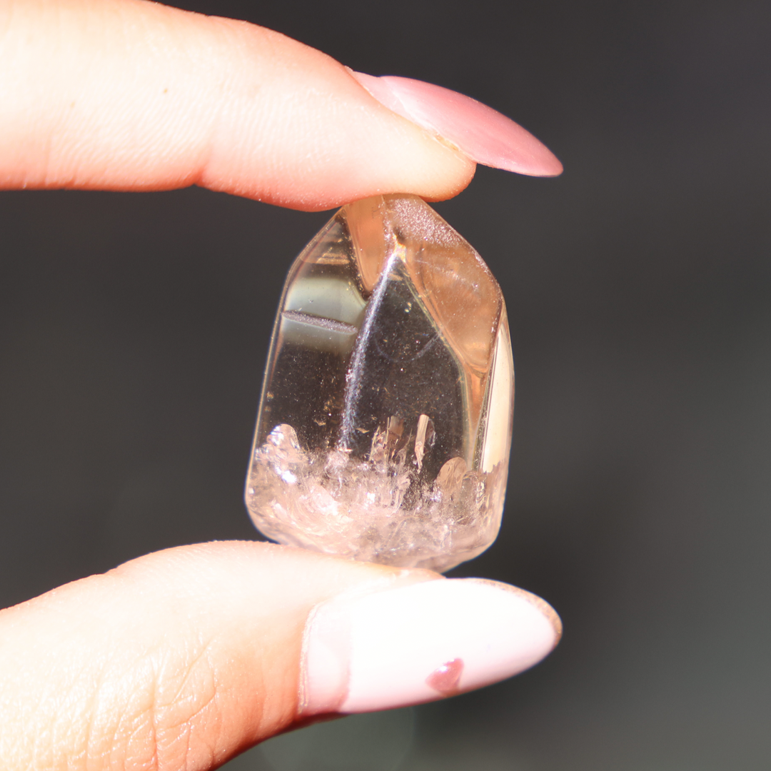 Natural Citrine Tumbled Point - Enchantia Muse