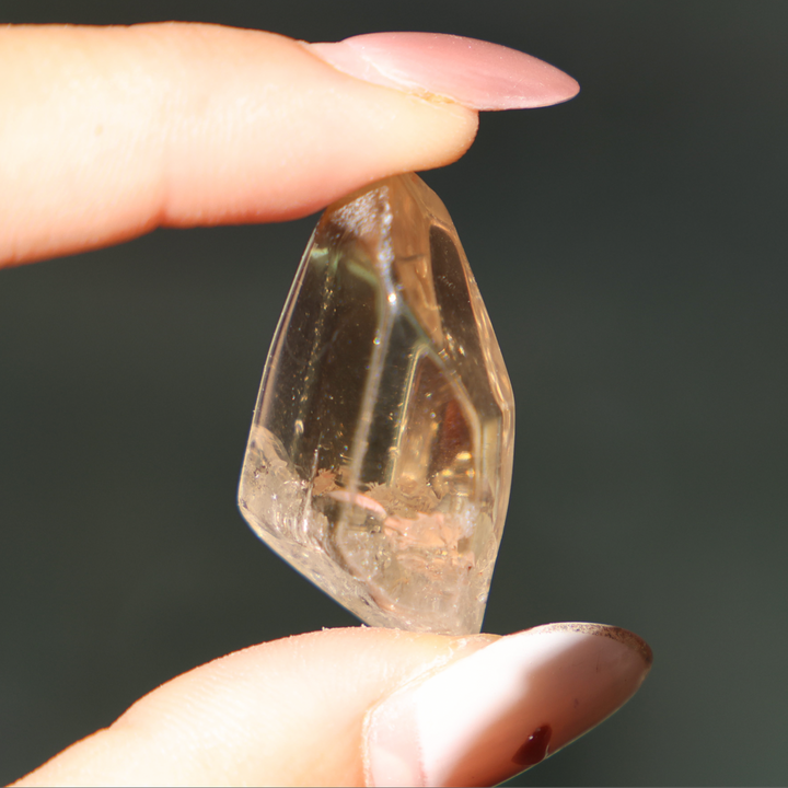 Natural Citrine Tumbled Point - Enchantia Muse