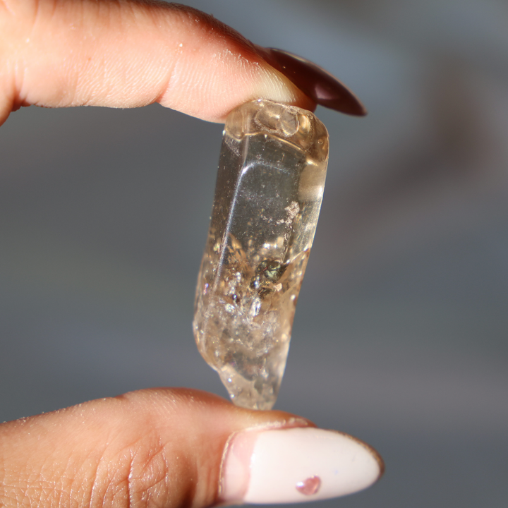 Natural Citrine Tumbled Point - Enchantia Muse