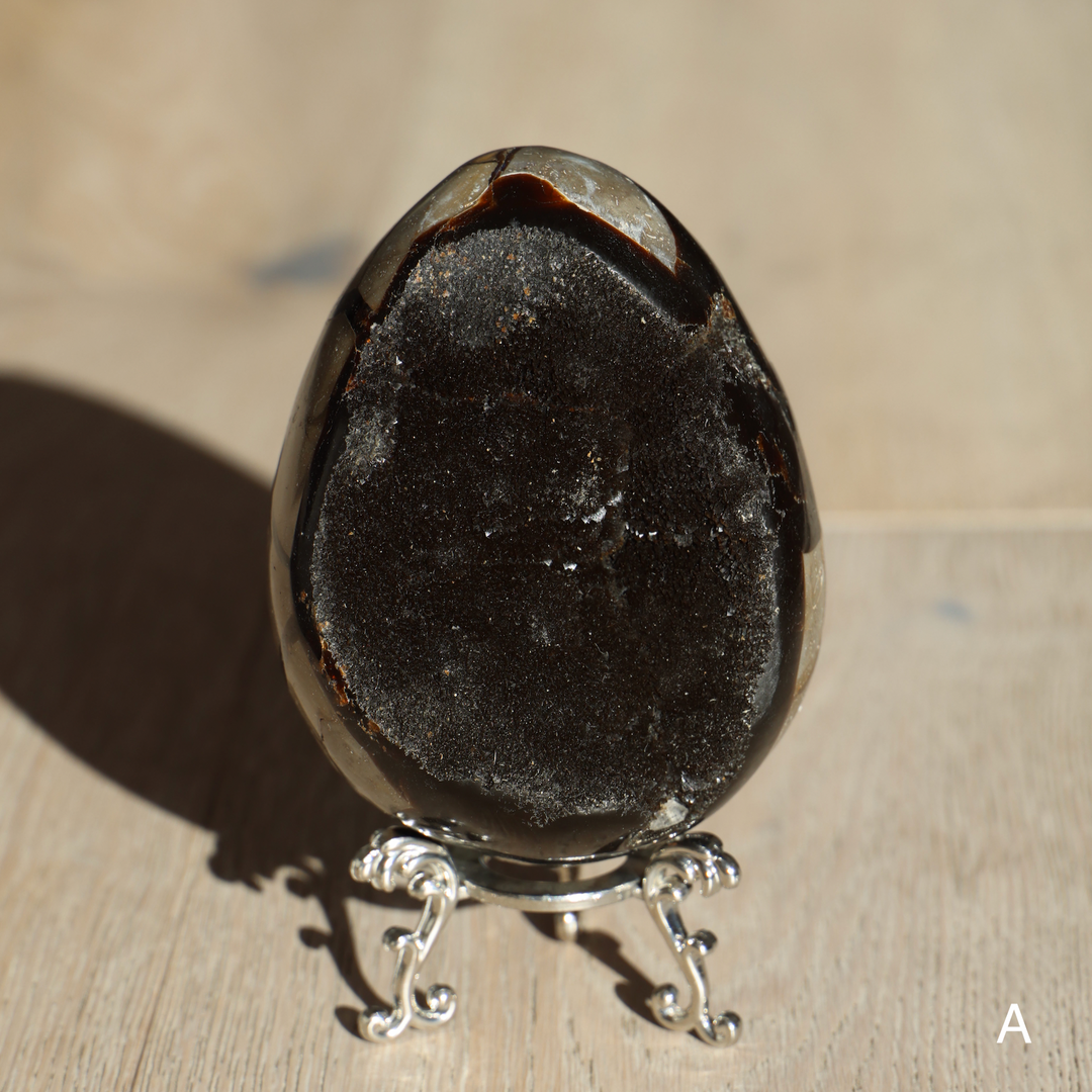 'Drakon' Druzy Septarian Egg - Enchantia Muse