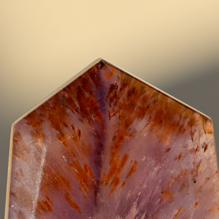 Rare Auralite 23 Polished Slab