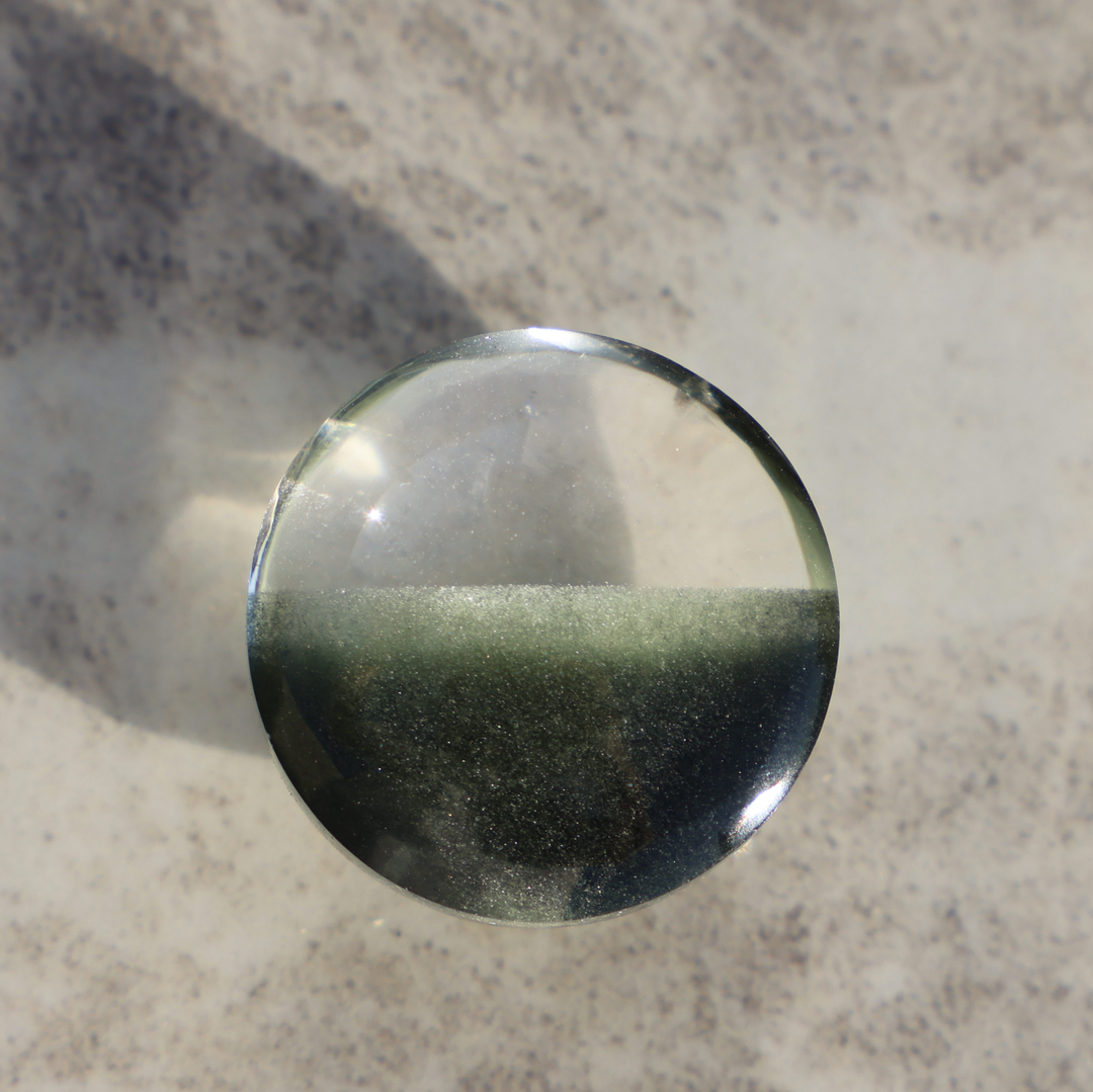 'HORIZON' Unique Green Phantom Quartz