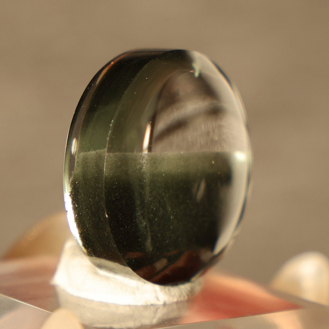 'HORIZON' Unique Green Phantom Quartz