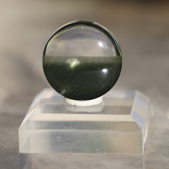 'HORIZON' Unique Green Phantom Quartz