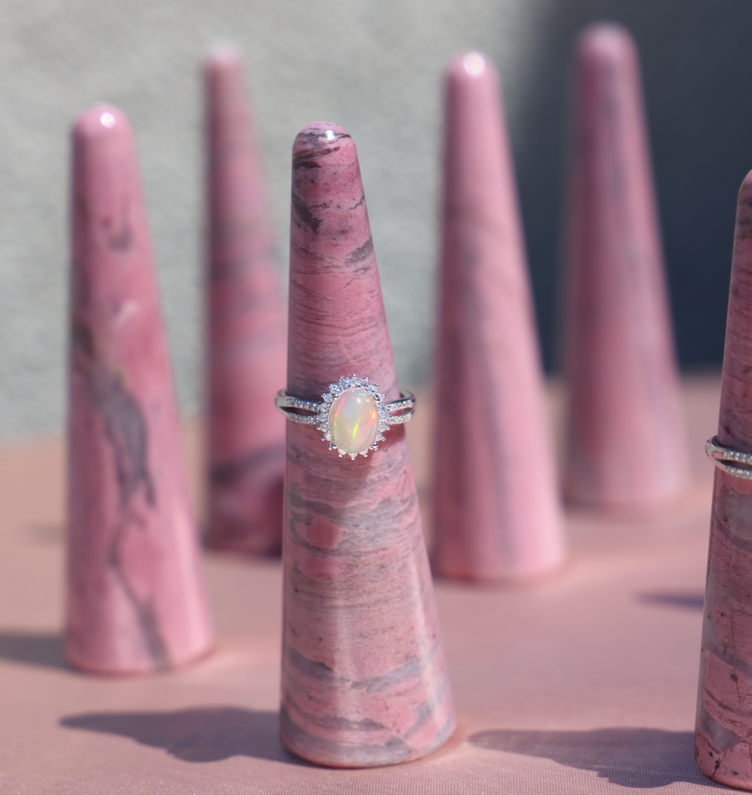 Rhodonite Ring Holder