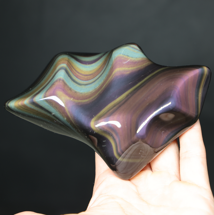 Highest Grade Rainbow Obsidian Free Form #3