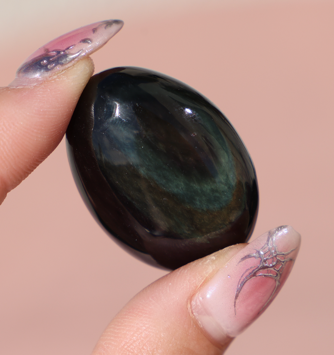 Rainbow Obsidian Tumble Stone