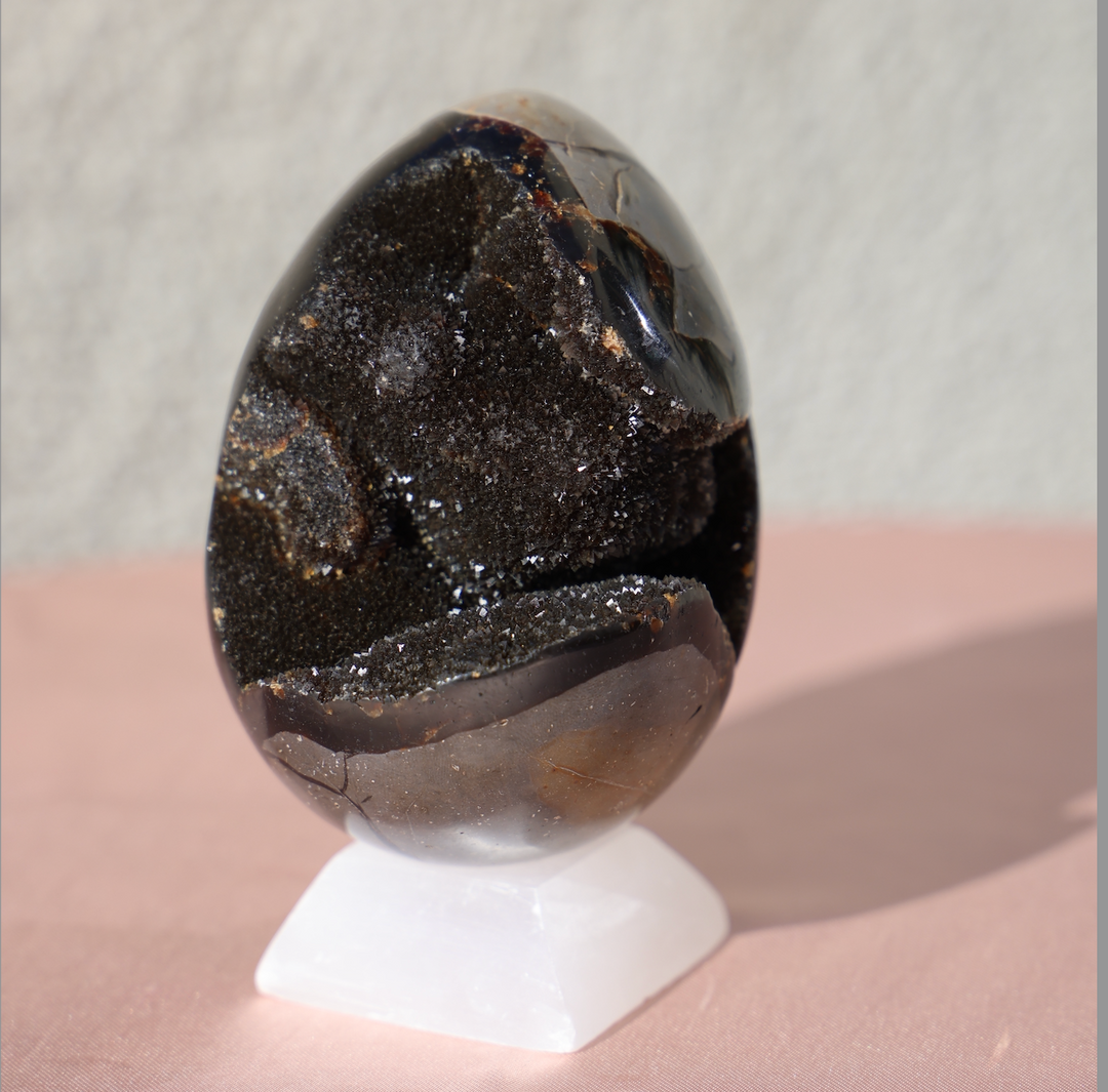 Medium Druzy Septarian Dragon Egg