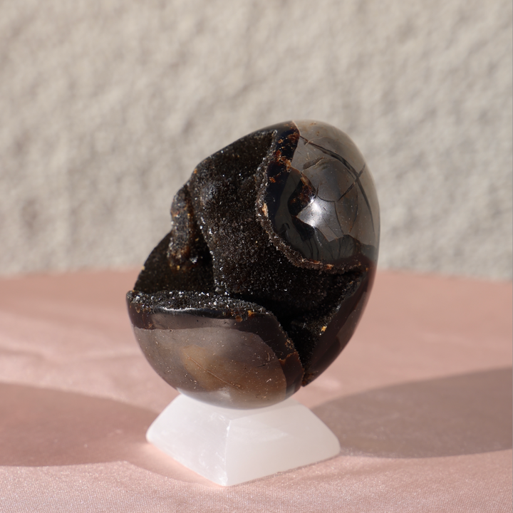 Medium Druzy Septarian Dragon Egg
