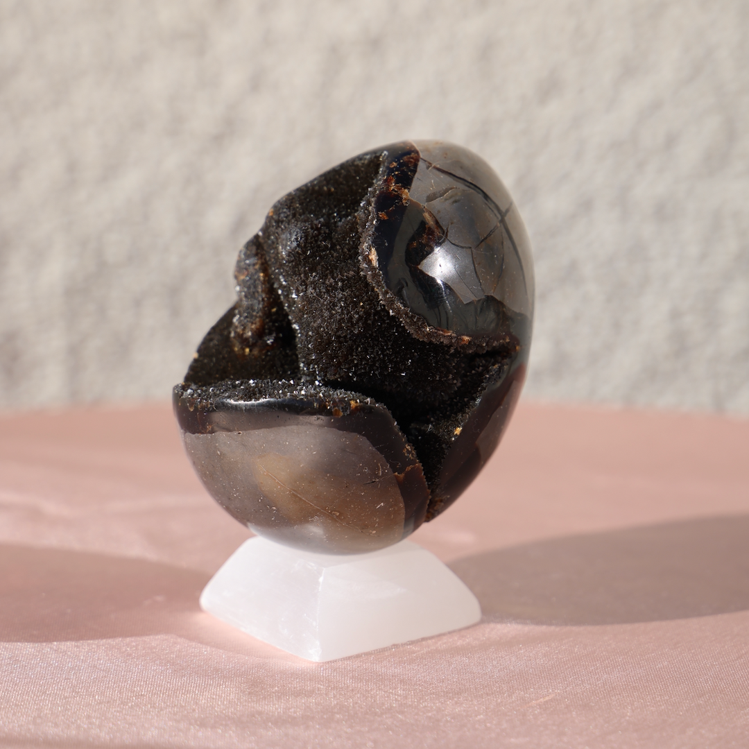 Medium Druzy Septarian Dragon Egg