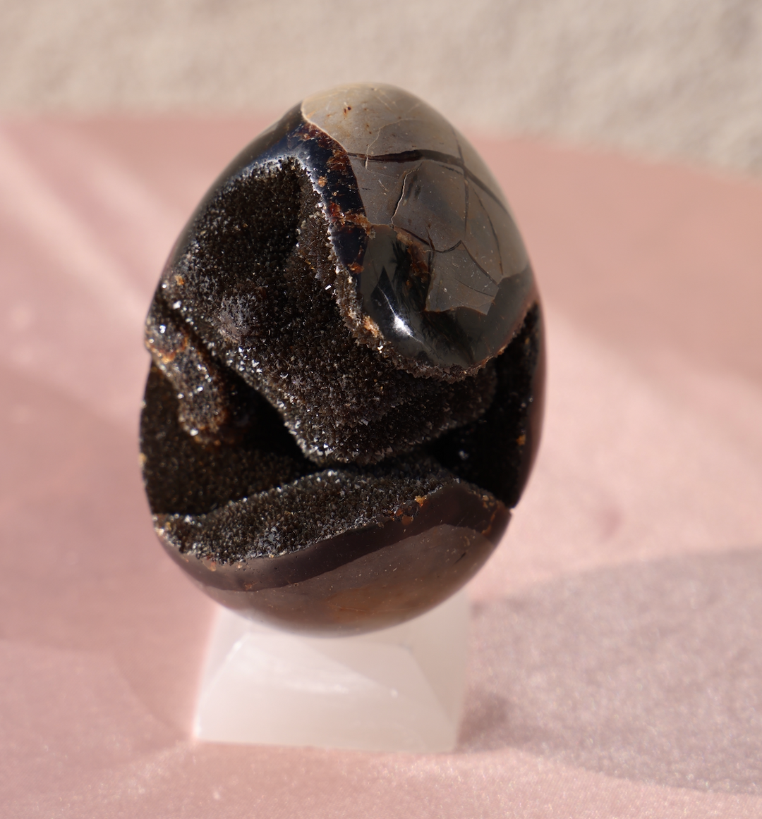 Medium Druzy Septarian Dragon Egg