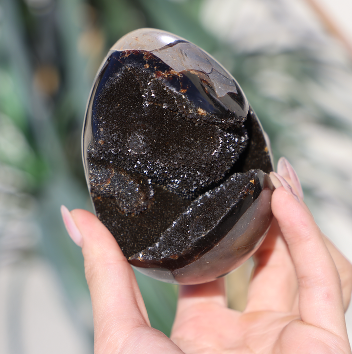 Medium Druzy Septarian Dragon Egg