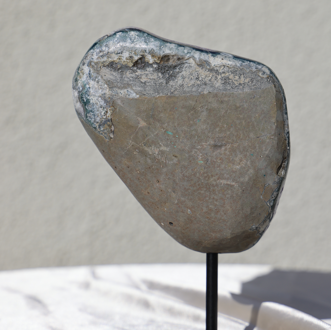 Amethyst with Calcite on Stand #4