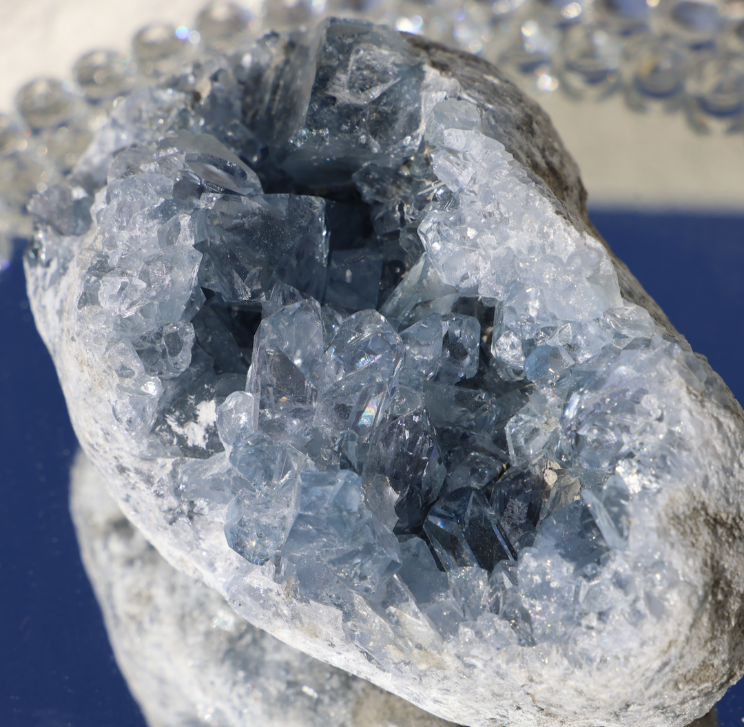 Large Celestite Geode