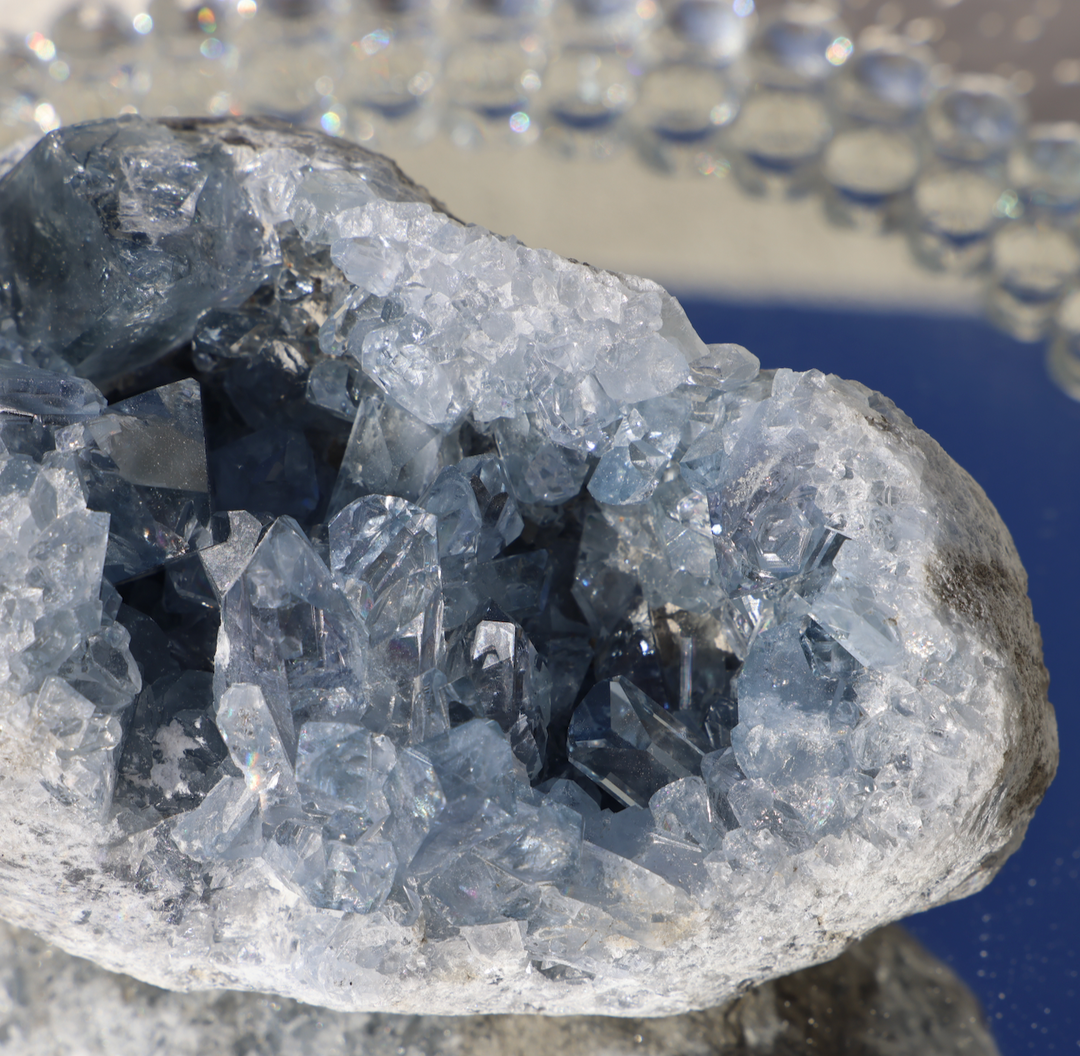 Large Celestite Geode