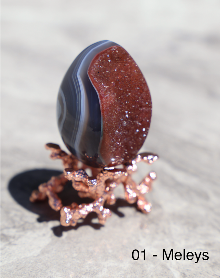 Druzy Agate Dragon Egg - Mini - Enchantia Muse