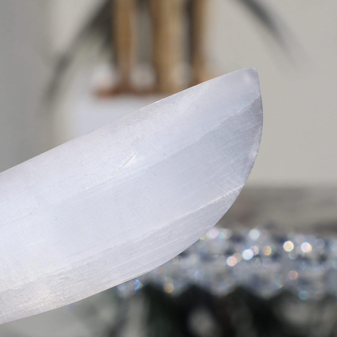 Handmade Selenite Knife - Enchantia Muse