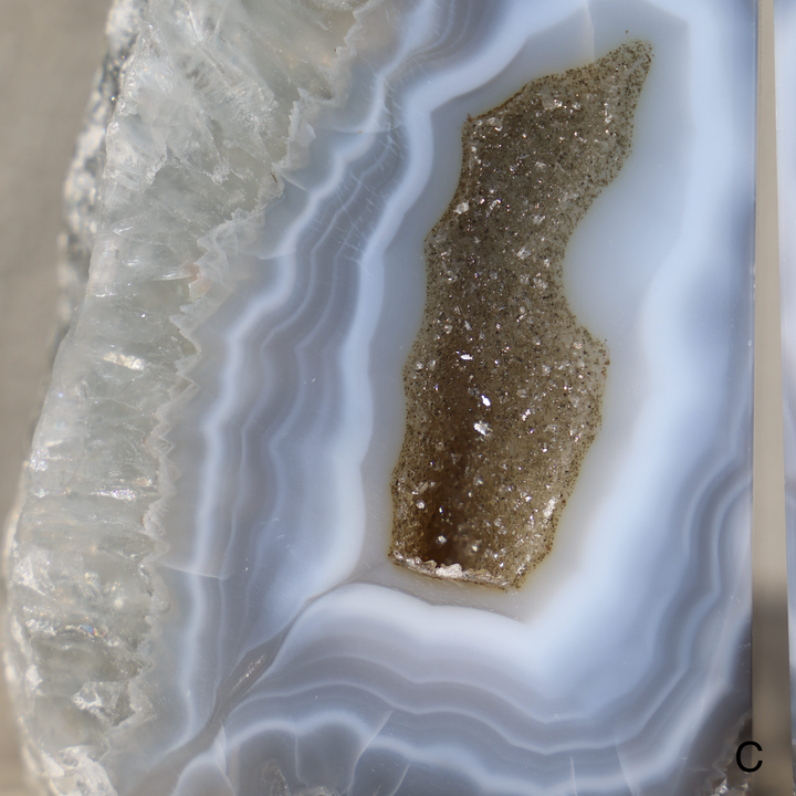 Druzy Agate Bookend - set of 2 - Enchantia Muse