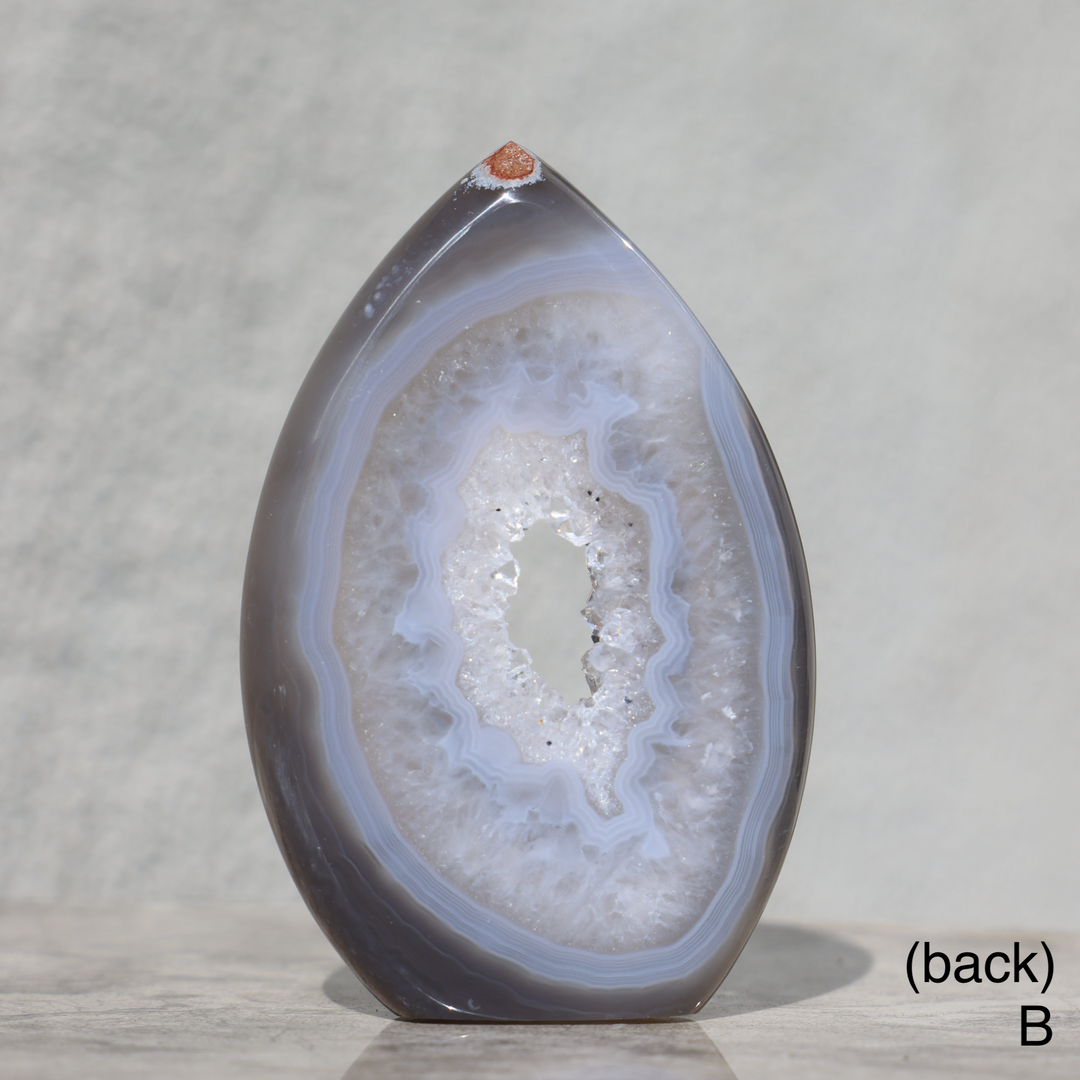 'Arctic' Druzy Agate Flame - S - Enchantia Muse