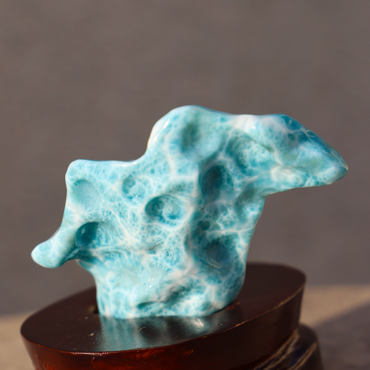 'SEAFORM' High Quality Larimar Free Form - Enchantia Muse