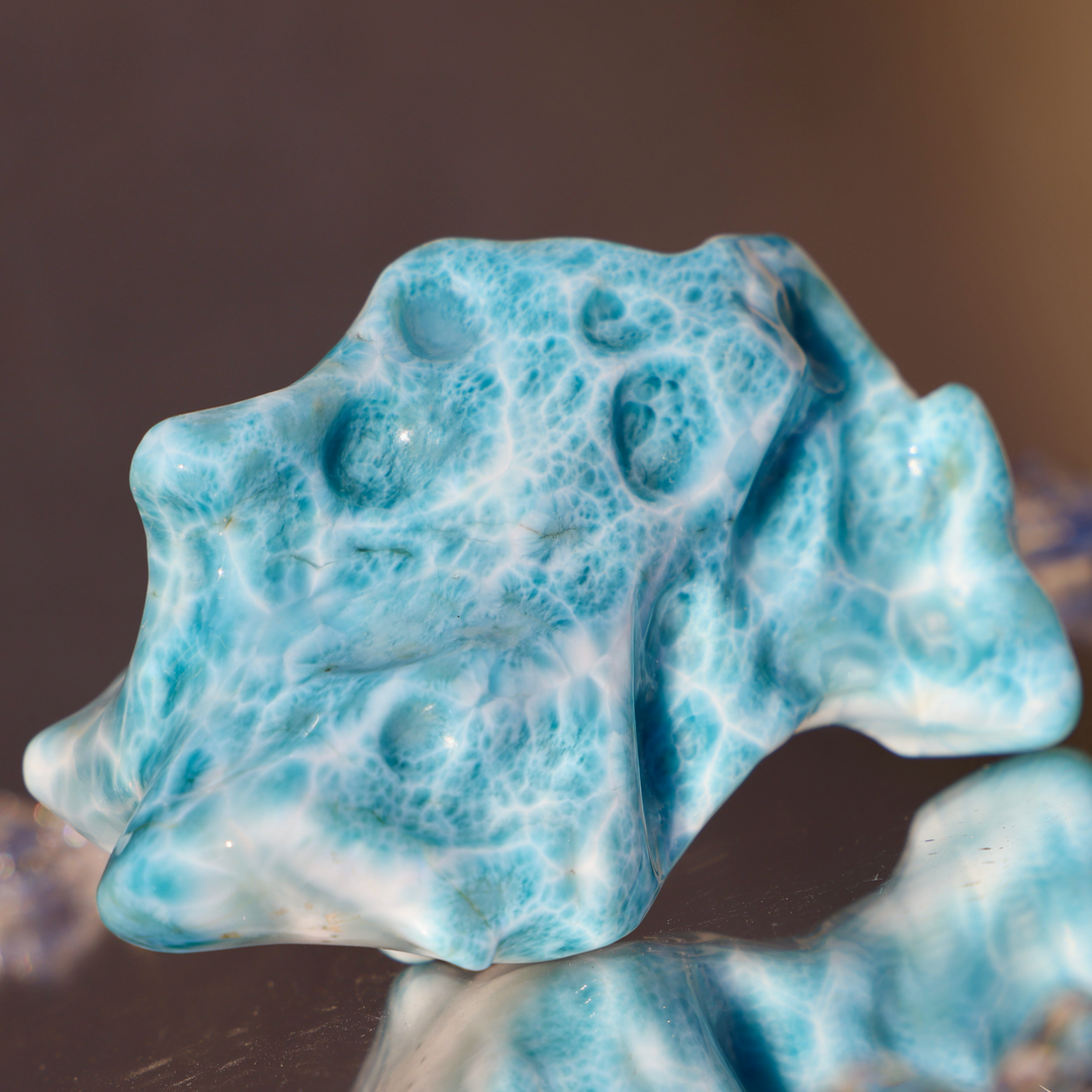 'SEAFORM' High Quality Larimar Free Form - Enchantia Muse