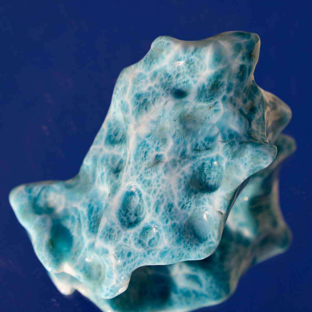 'SEAFORM' High Quality Larimar Free Form - Enchantia Muse