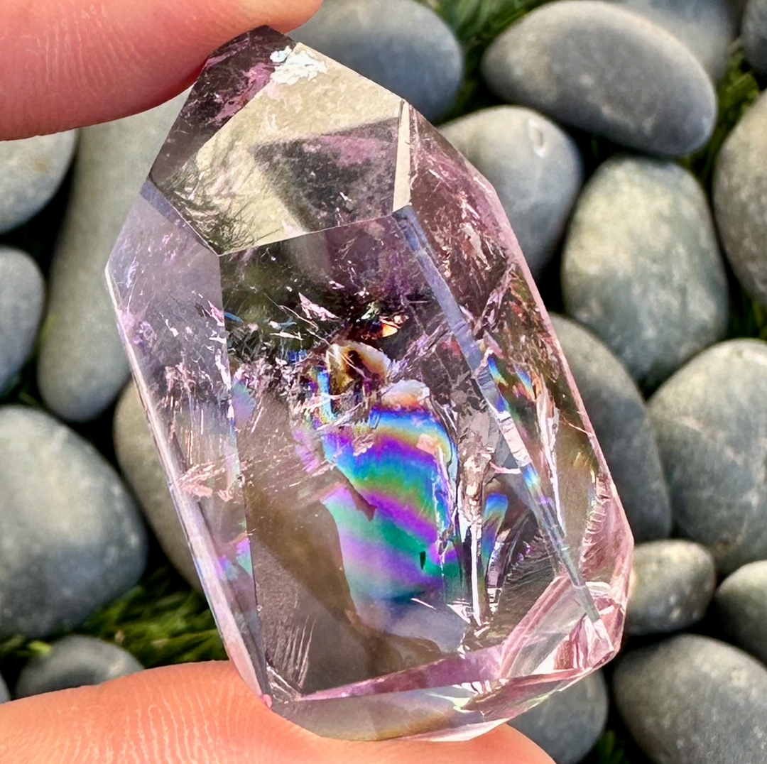 Rainbow Amethyst Free Form - Enchantia Muse