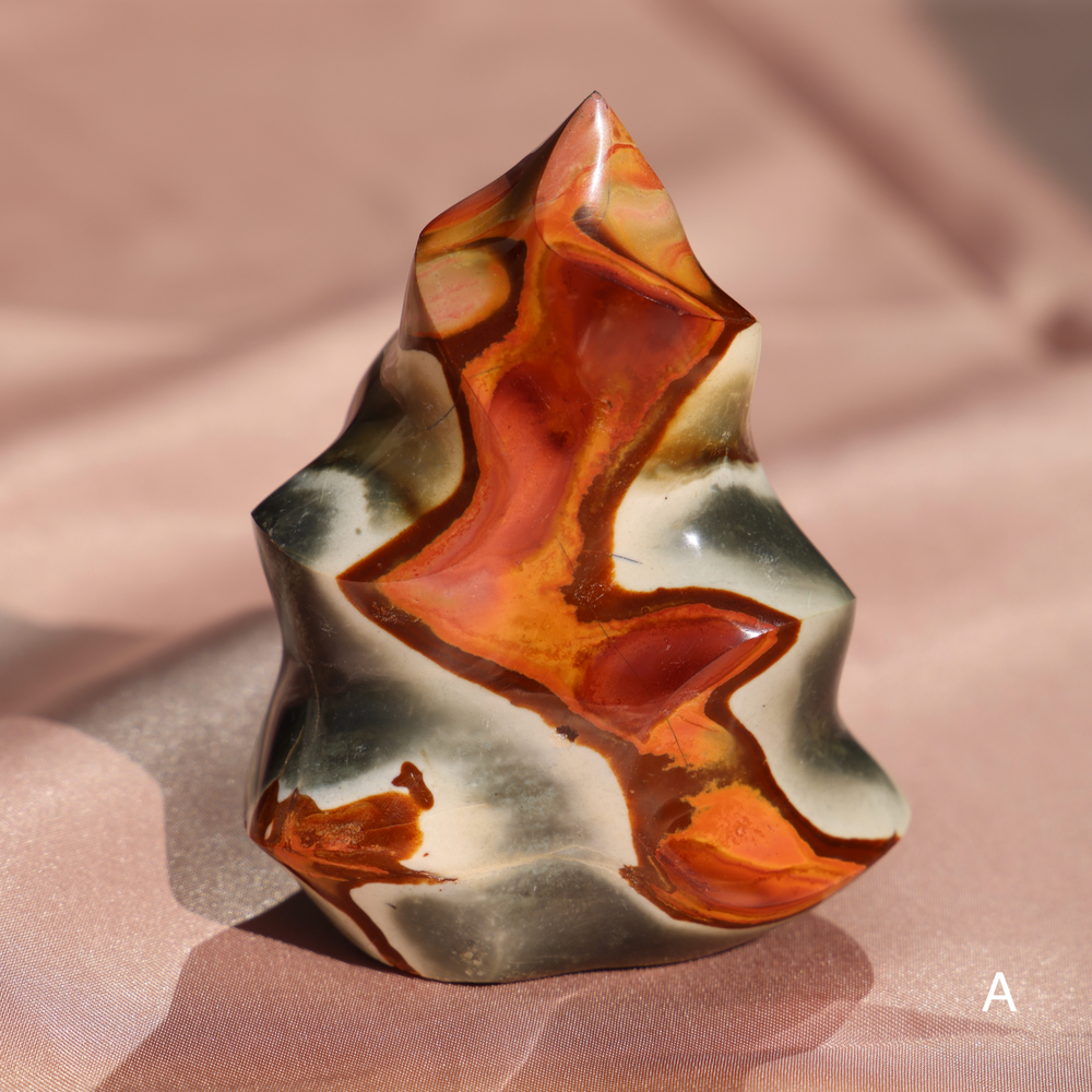 Polychrome Jasper Flame - Enchantia Muse