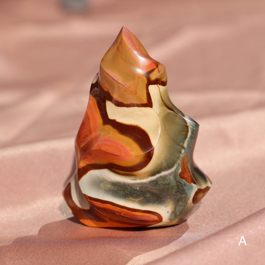 Polychrome Jasper Flame - Enchantia Muse