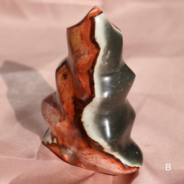 Polychrome Jasper Flame - Enchantia Muse