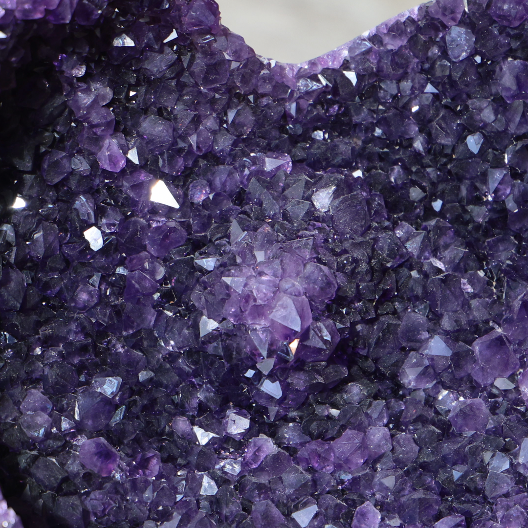 'Heartbloom' High Quality Amethyst Cut Base - L - Enchantia Muse