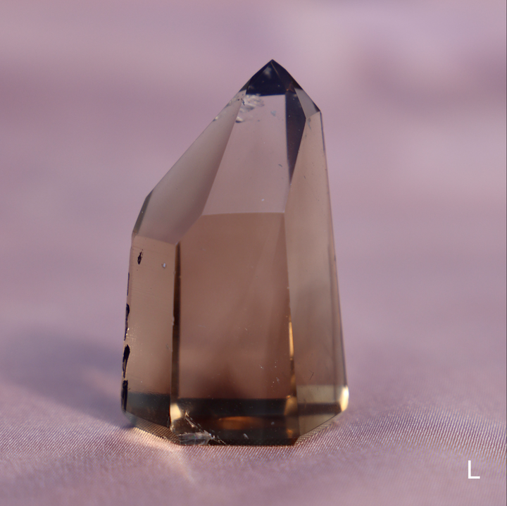 High Quality Smoky Lemurian Quartz Tower - Enchantia Muse