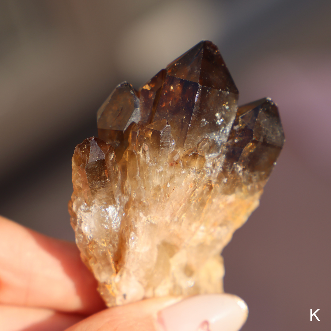 Raw Kundalini Citrine Cluster - Enchantia Muse