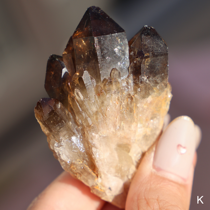 Raw Kundalini Citrine Cluster - Enchantia Muse