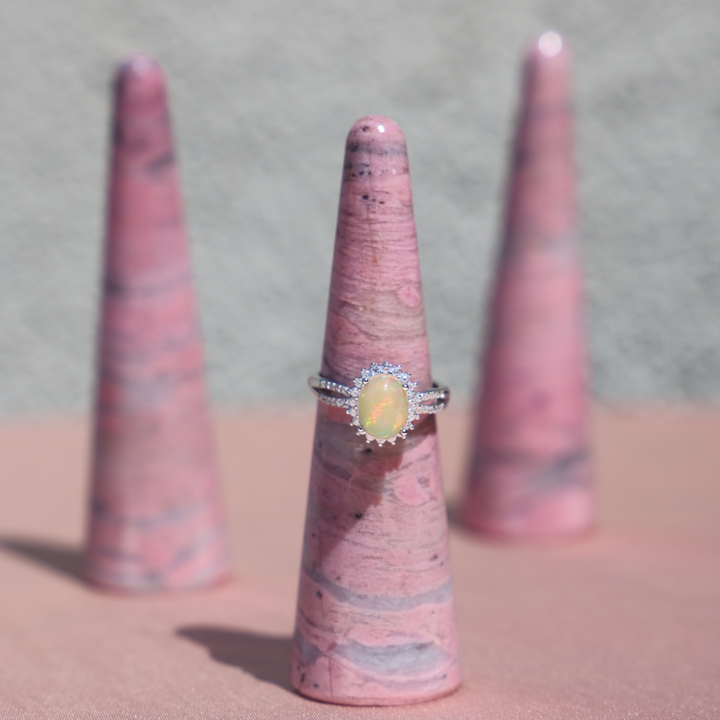 Rhodonite Ring Holder