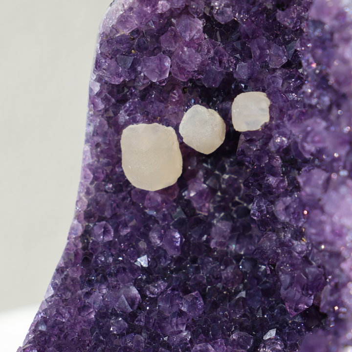 Amethyst with Calcite on Stand #5