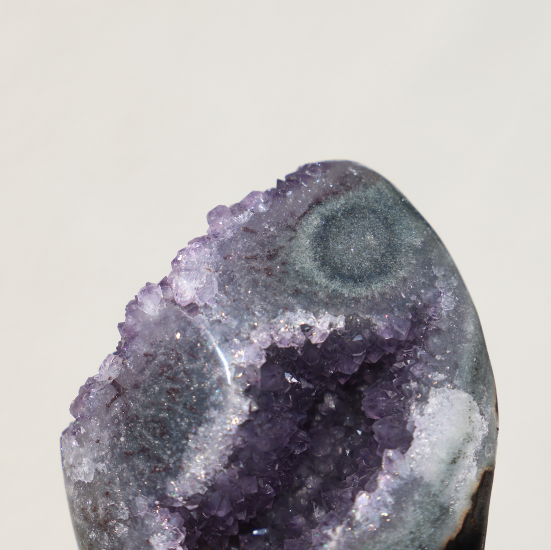 Amethyst Geode on Stand #1