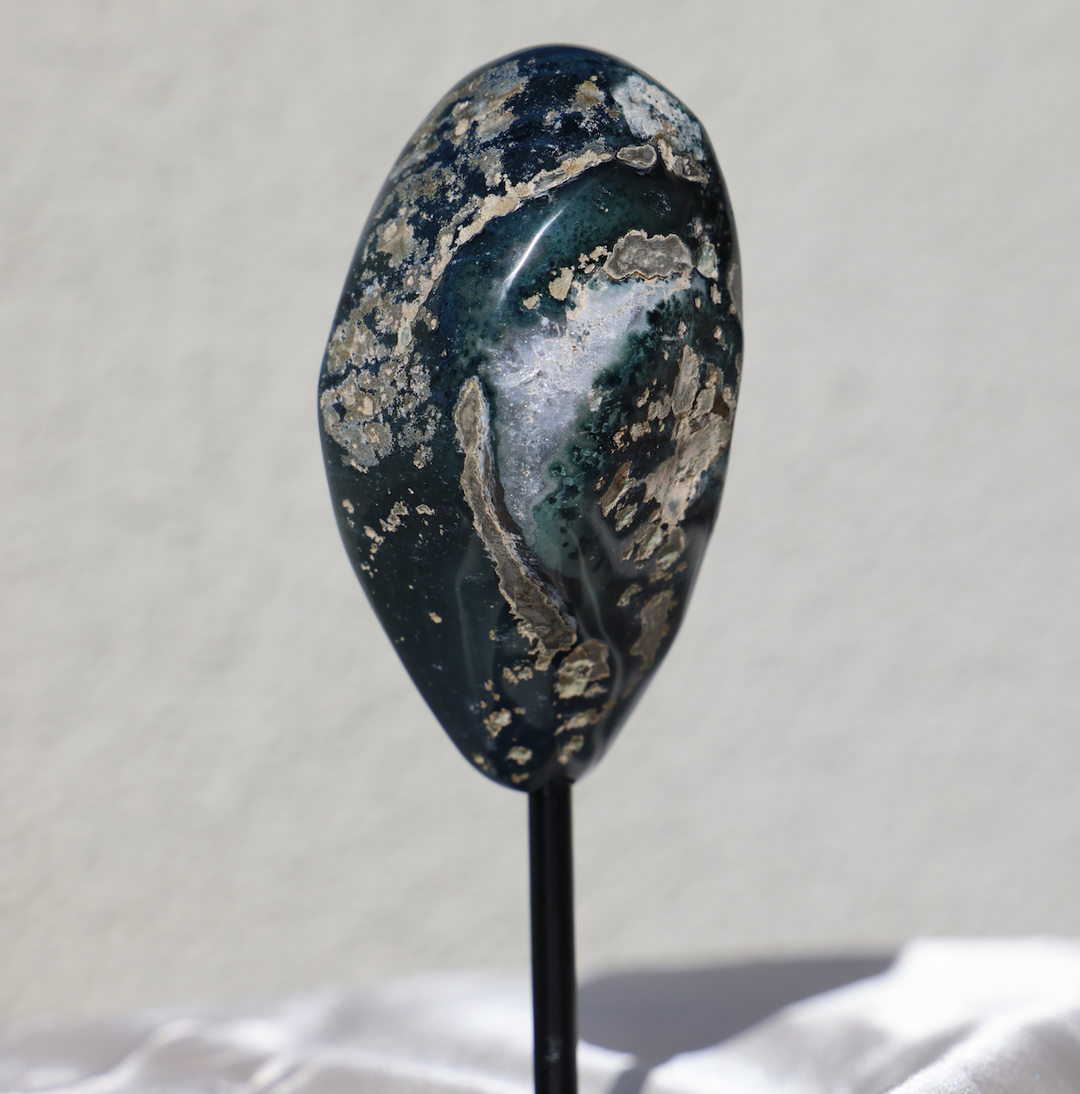 Amethyst with Calcite on Stand #3