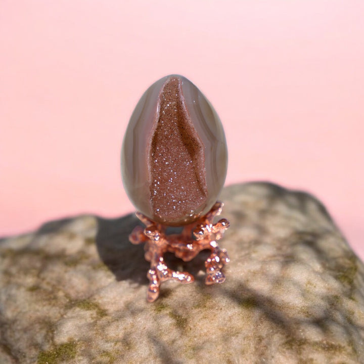 Druzy Agate Dragon Egg - Mini - Enchantia Muse