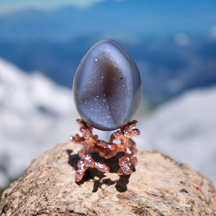 Druzy Agate Dragon Egg - Mini - Enchantia Muse