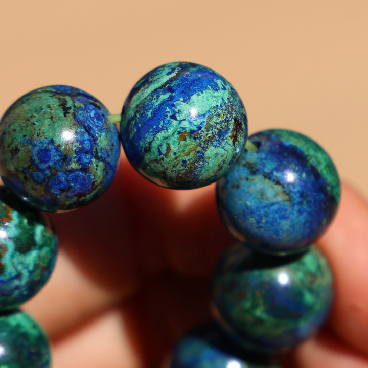 Azurite-Malachite-Chrysocolla Bracelet