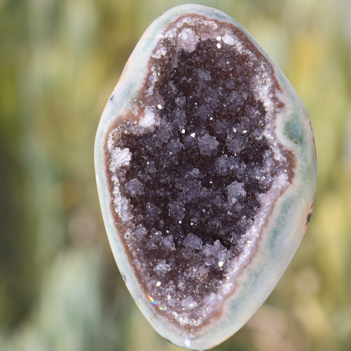 'BLOOM' Natural Amethyst on Stand