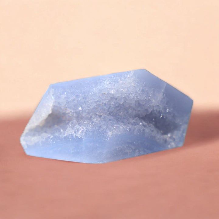 Druzy Blue Lace Agate Free Form - Enchantia Muse