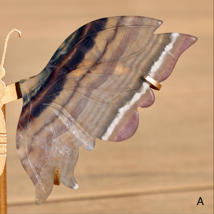 Fluorite Butterfly on Stand