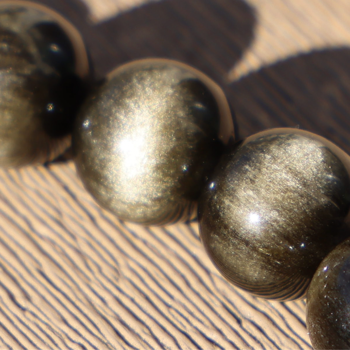 Golden Obsidian Bracelet