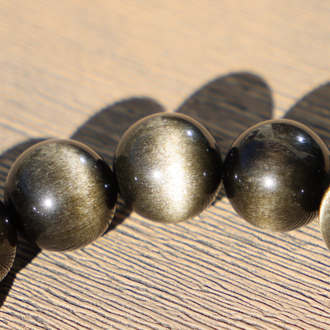 Golden Obsidian Bracelet